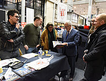 Le maire Pierre-Christophe Baguet à l'espace Landowski- Salon du Livre 2025 ©Saragoussi - Agrandir l'image (fenêtre modale)