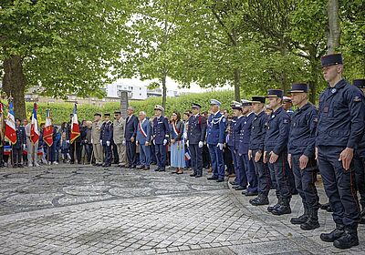 commémoration du 78e anniversaire de la Victoire du 8 mai 1945