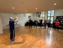 Atelier sportif au club A. Perret @Bahi - Agrandir l'image (fenêtre modale)