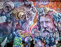 Bugdet participatif : fresque mural dans les rues de la Ville - Agrandir l'image (fenêtre modale)