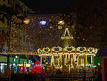 Illuminations de Noël 2025 – Crédits photo : Alain de Baudus - Agrandir l'image (fenêtre modale)