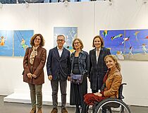 Inauguration exposition Denise Caro - Agrandir l'image (fenêtre modale)