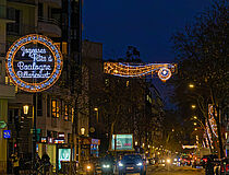 Illuminations de Noël 2025 – Crédits photo : Alain de Baudus - Agrandir l'image (fenêtre modale)