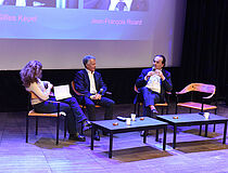 Jean-Français Ricard et Gilles Kepel - Salon du Livre 2025 ©Saragoussi - Agrandir l'image (fenêtre modale)