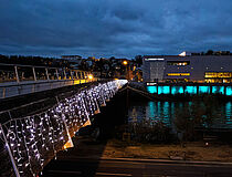 Illuminations de Noël 2025 – Crédits photo : Alain de Baudus - Agrandir l'image (fenêtre modale)